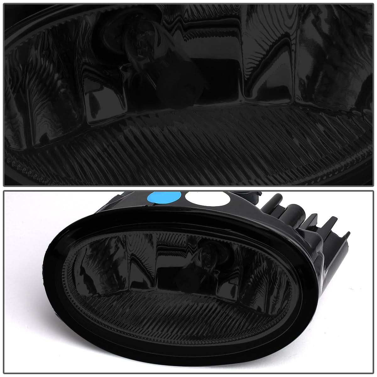 2017-2018 Honda CR-V Fog Lights with Black Trim Bezel - Smoke
