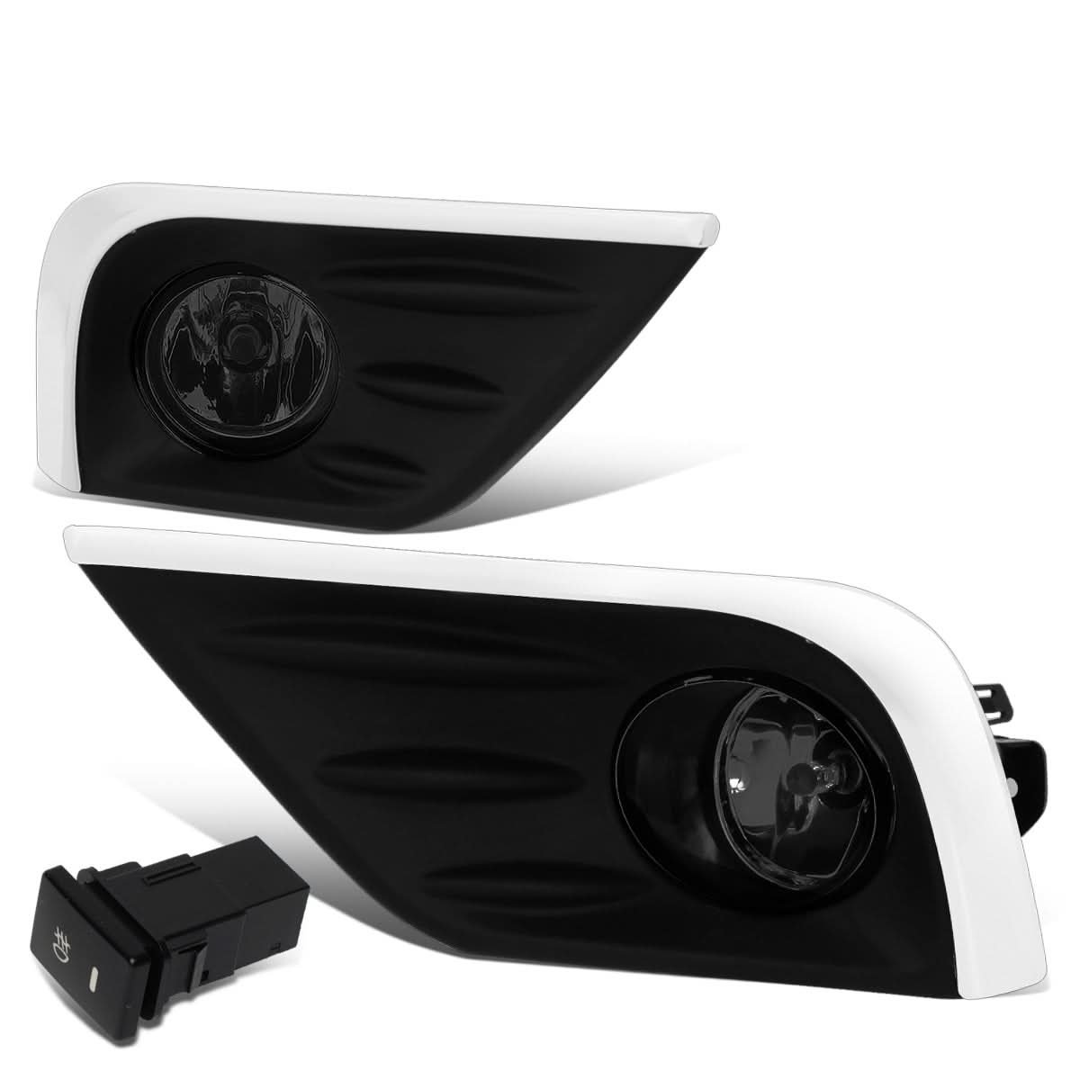 2016-2018 Nissan Altima Fog Lights with Switch & Chrome Bezel