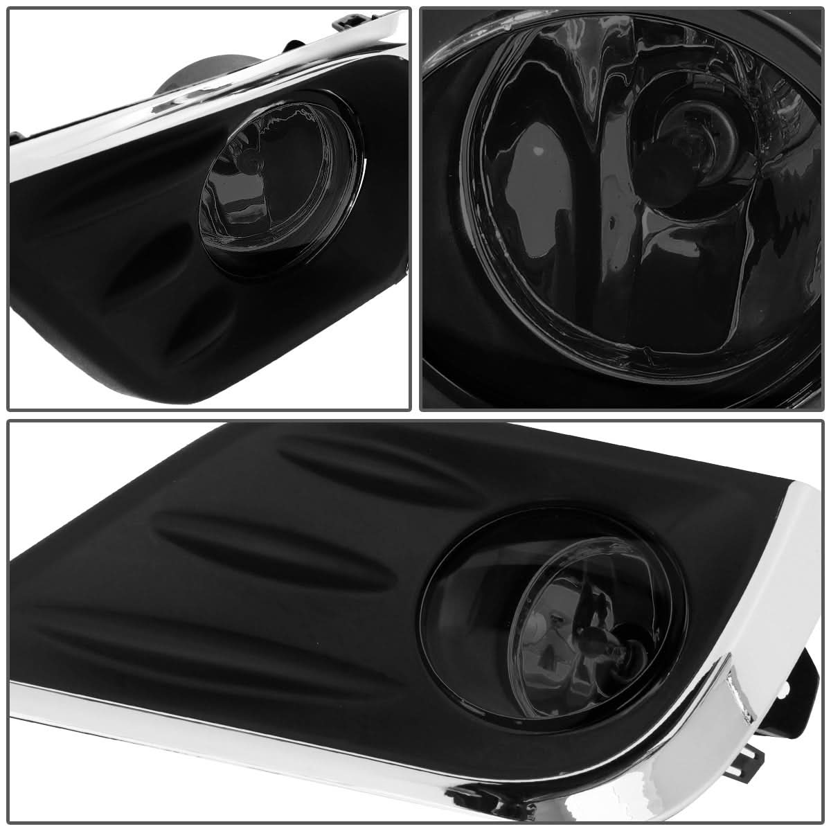 2016-2018 Nissan Altima Fog Lights with Switch & Chrome Bezel