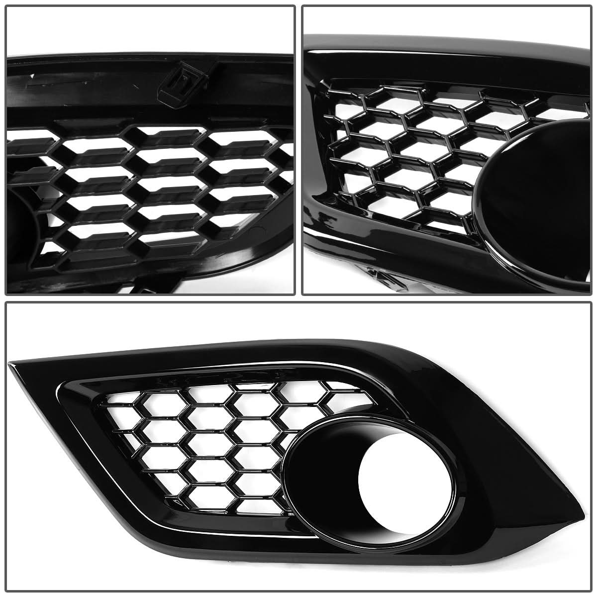 2016-2018 Toyota iM Fog Lights with Switch & Bezel - Amber