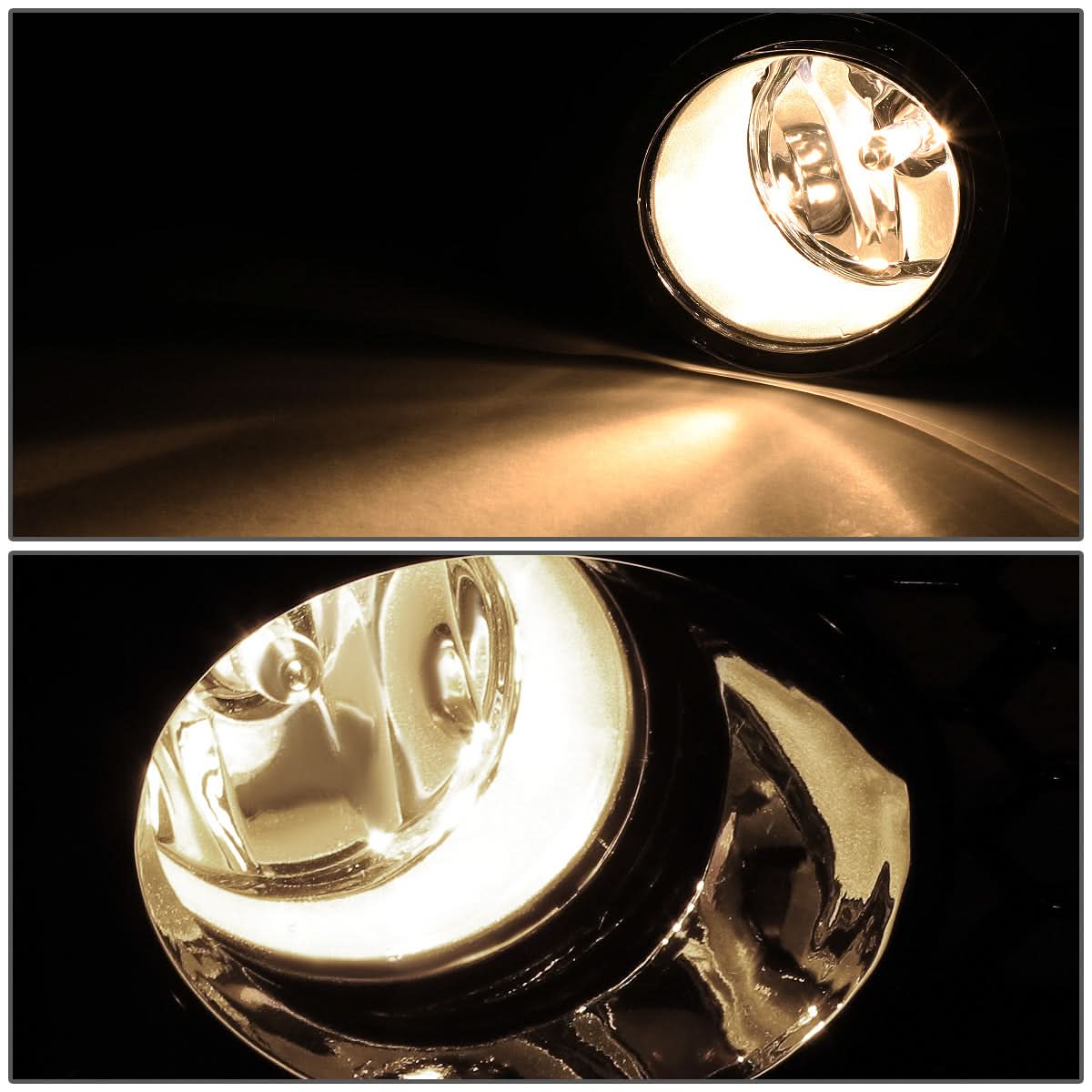 2016-2018 Toyota iM Smoke Fog Lights with Switch & Bezel