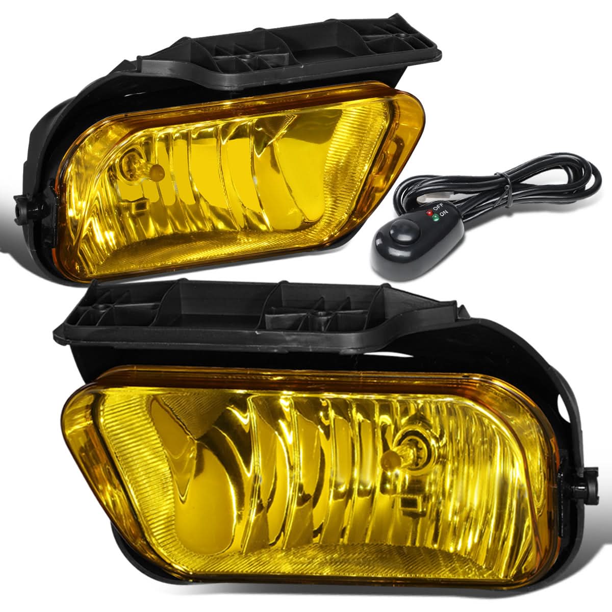 03-07 Chevrolet Silverado / 02-06 Avalanche Amber Fog Lights