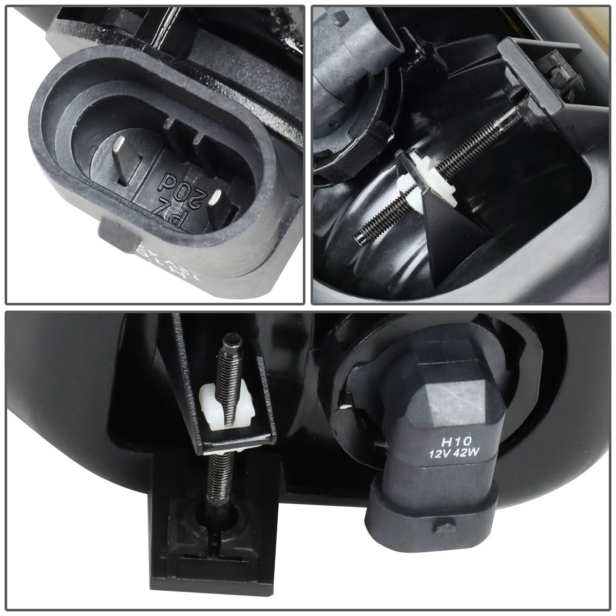 03-07 Chevrolet Silverado / 02-06 Avalanche Smoke Fog Lights w/ Switch