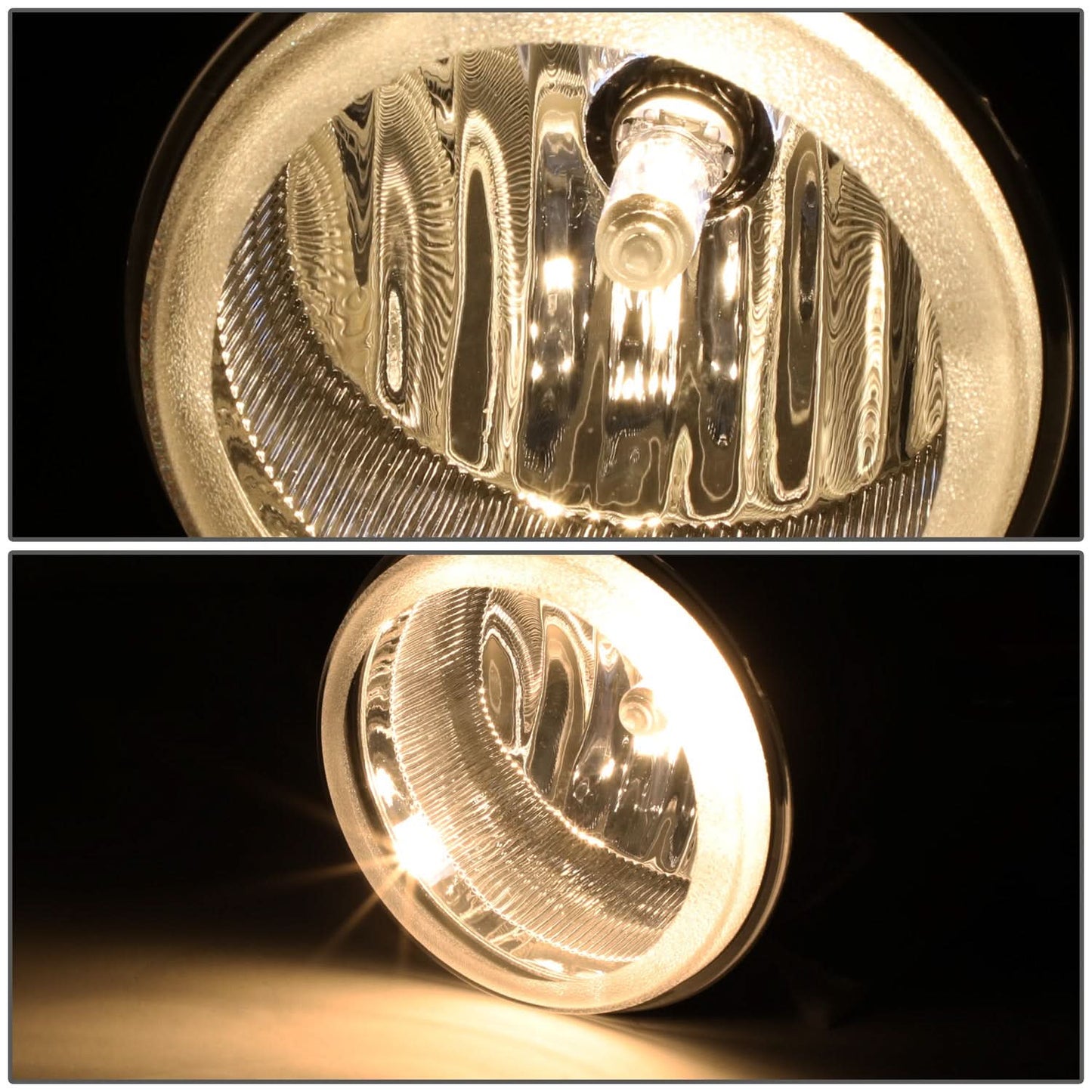 05-10 Dodge Multi-Model Chrome Clear Fog Lights