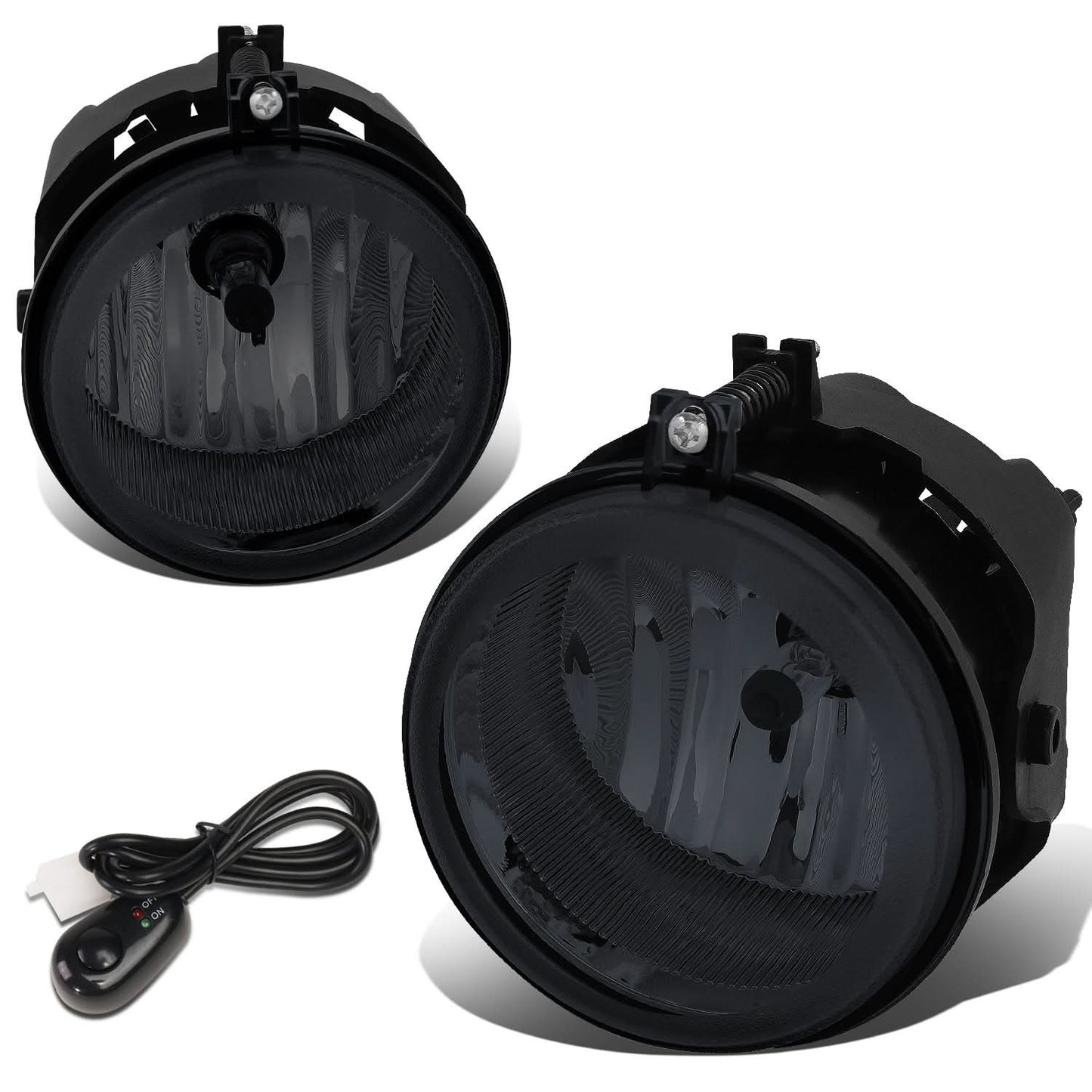 05-10 Dodge Multi-Model Fog Lights with Switch - Smoke