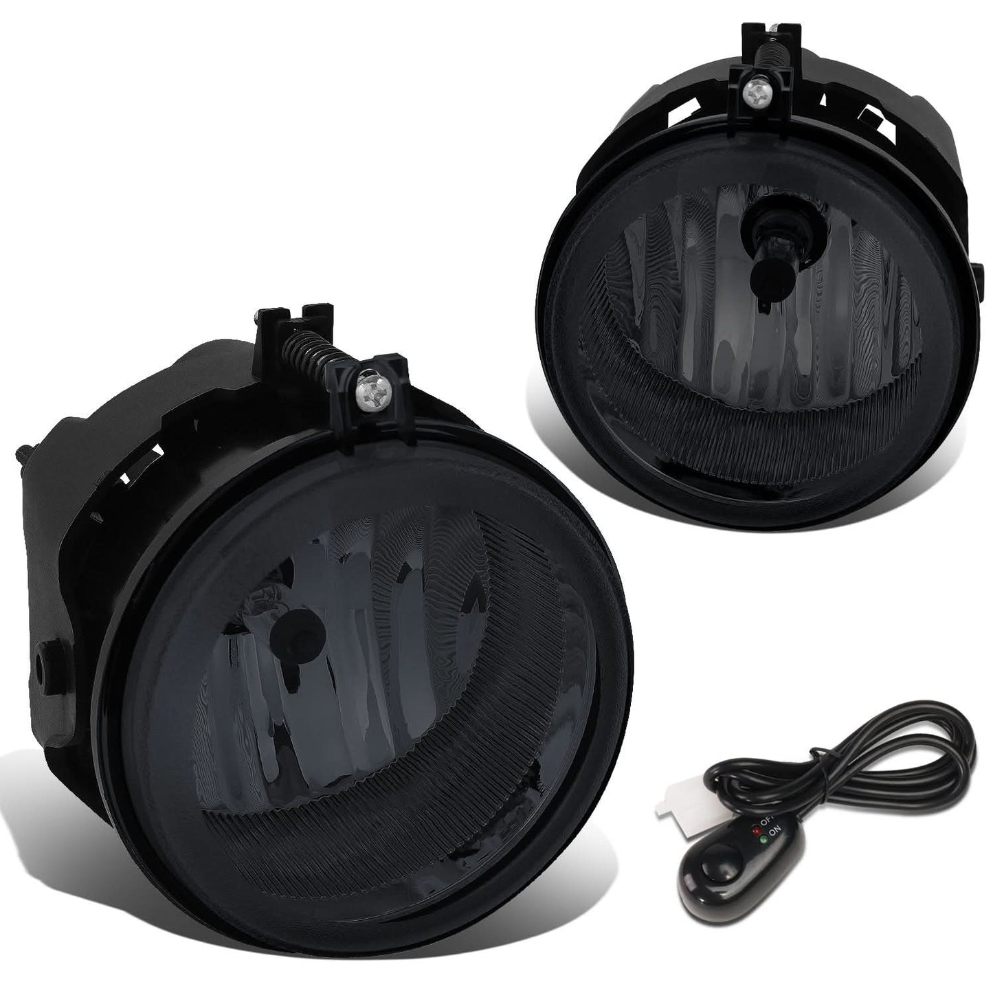 05-10 Dodge Multi-Model Fog Lights with Switch - Smoke