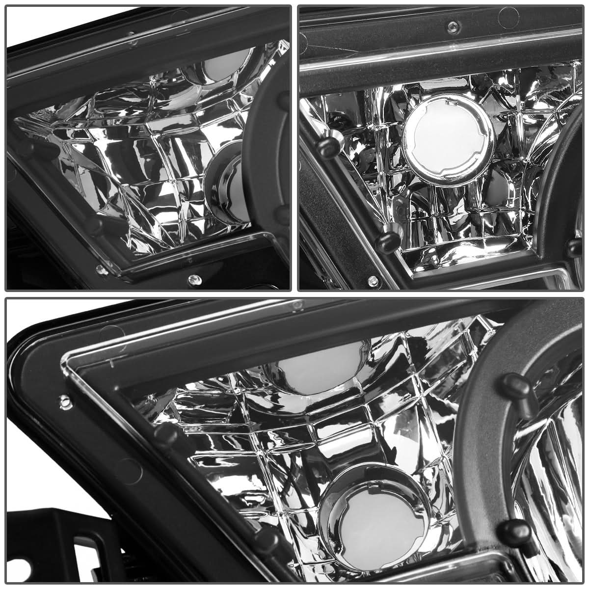 02-06 Chevrolet Avalanche Left Fog Light Chrome Clear