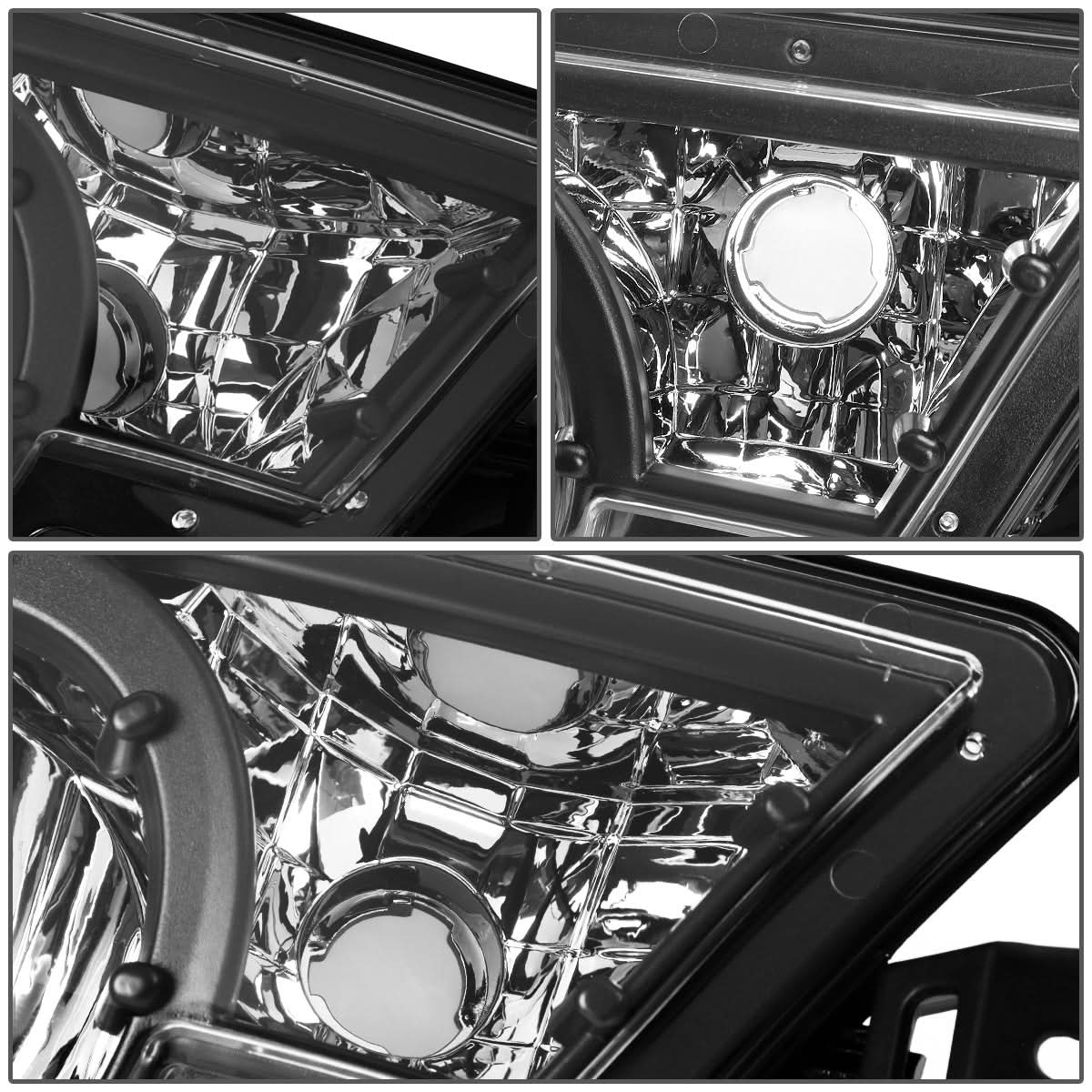 02-06 Chevrolet Avalanche Right Fog Light Chrome/Clear