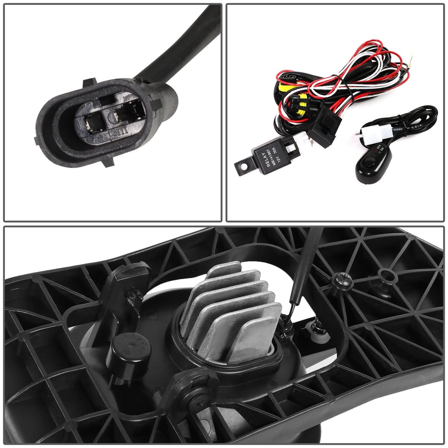 2005-2007 Ford F-250 F-350 F-450 F-550 Projector LED Fog Lights