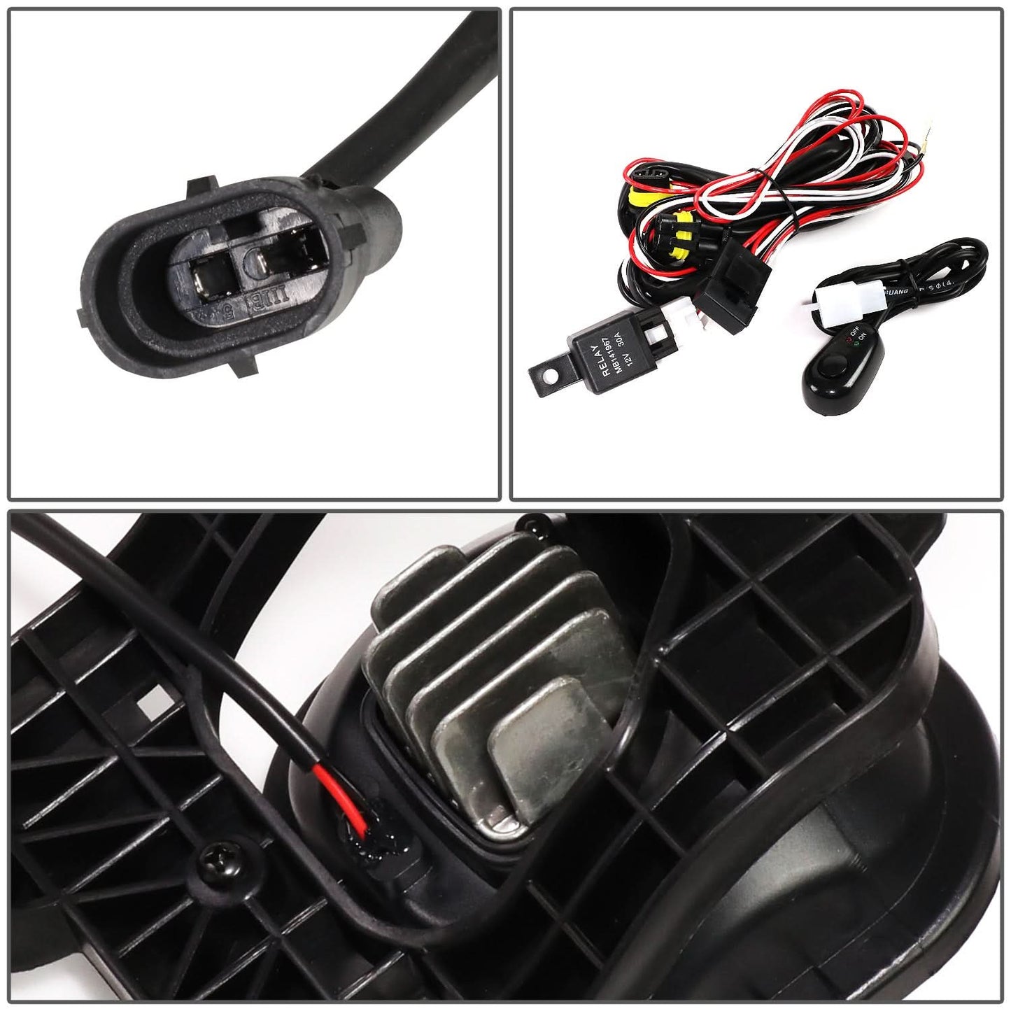 08-10 Ford F-250/F-350/F-450/F-550 Super Duty Projector LED Fog Lights