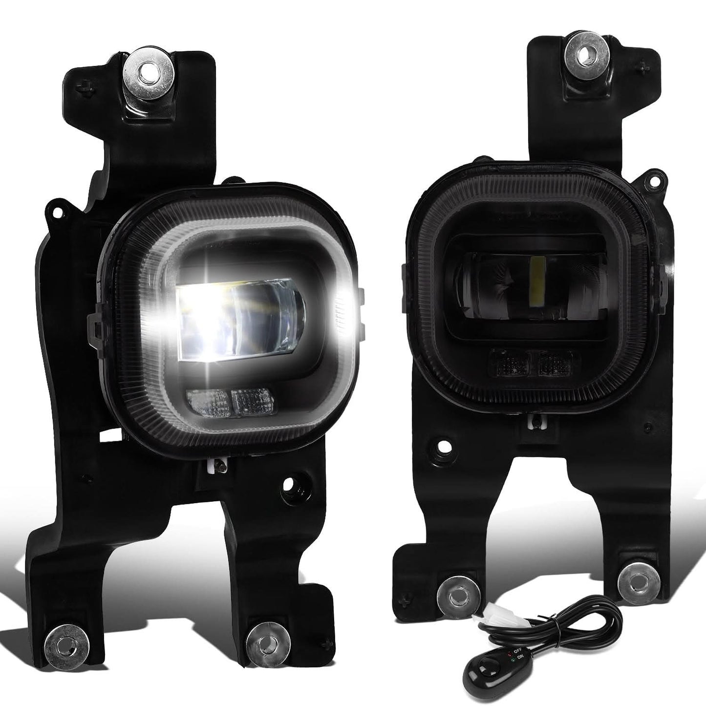 08-10 Ford F-250 F-350 F-450 F-550 Super Duty Projector LED Fog Lights