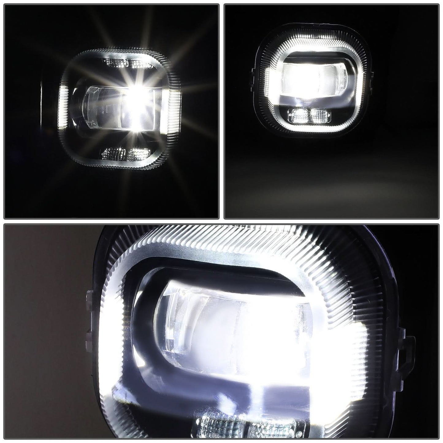 11-16 Ford F-250 F-350 F-450 F-550 Super Duty Projector LED Fog Lights
