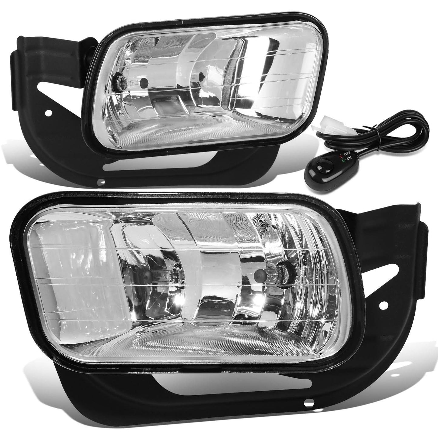 09-12 Dodge Ram 1500 / 11-18 Ram 2500 3500 Fog Lights Chrome Clear