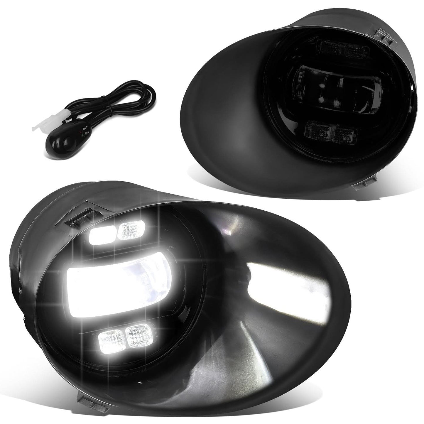 07-14 Toyota Tundra LED Fog Lights - Steel Bumper Models Only