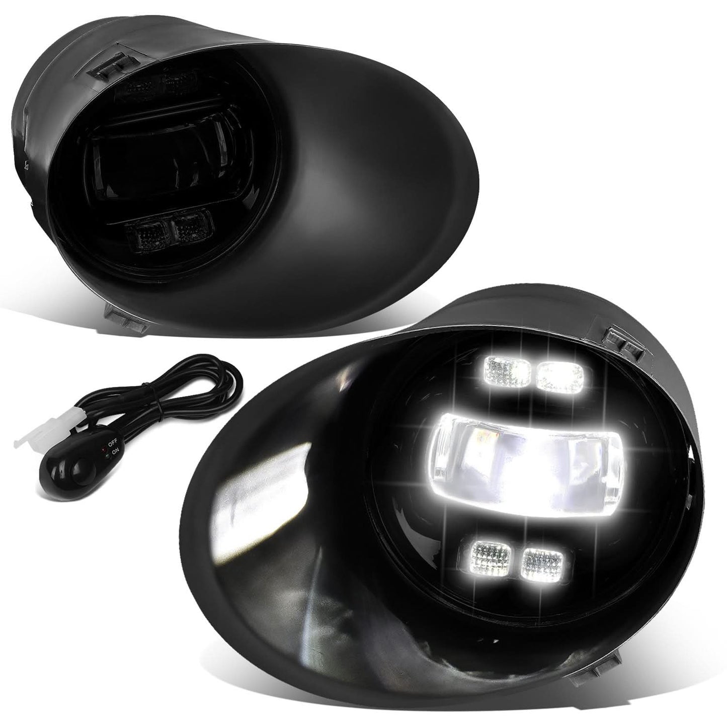 07-14 Toyota Tundra LED Fog Lights - Steel Bumper Models Only