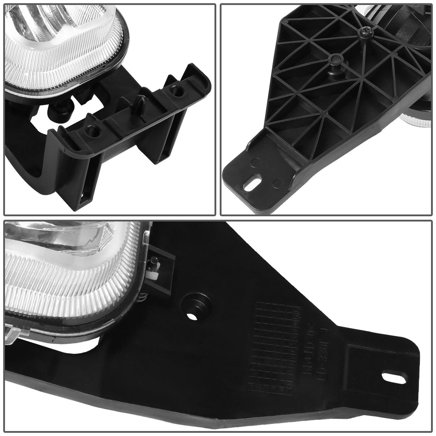 2005-2007 Ford F-250 F-350 F-450 F-550 Super Duty Fog Lights Chrome