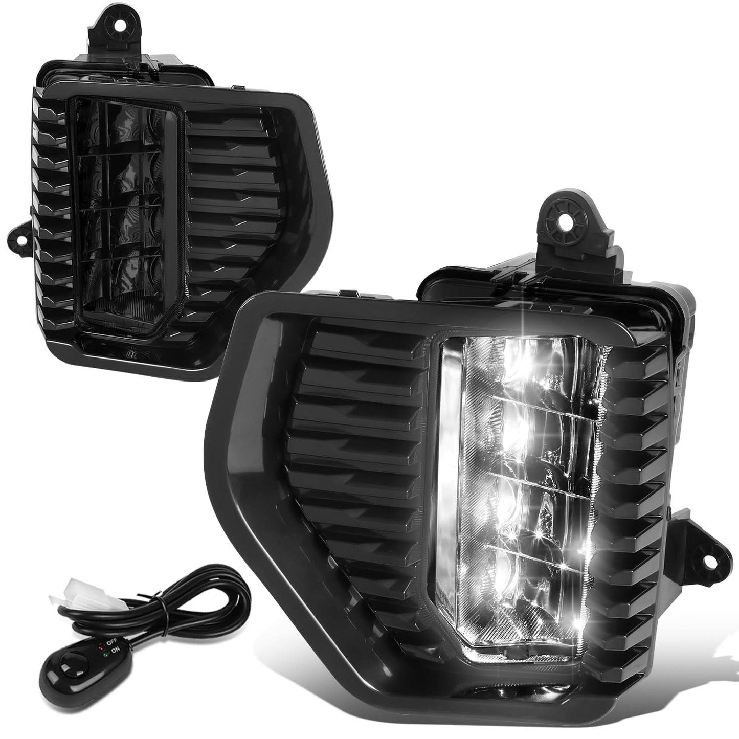2019-2022 GMC Sierra 1500 Smoked Fog Lights