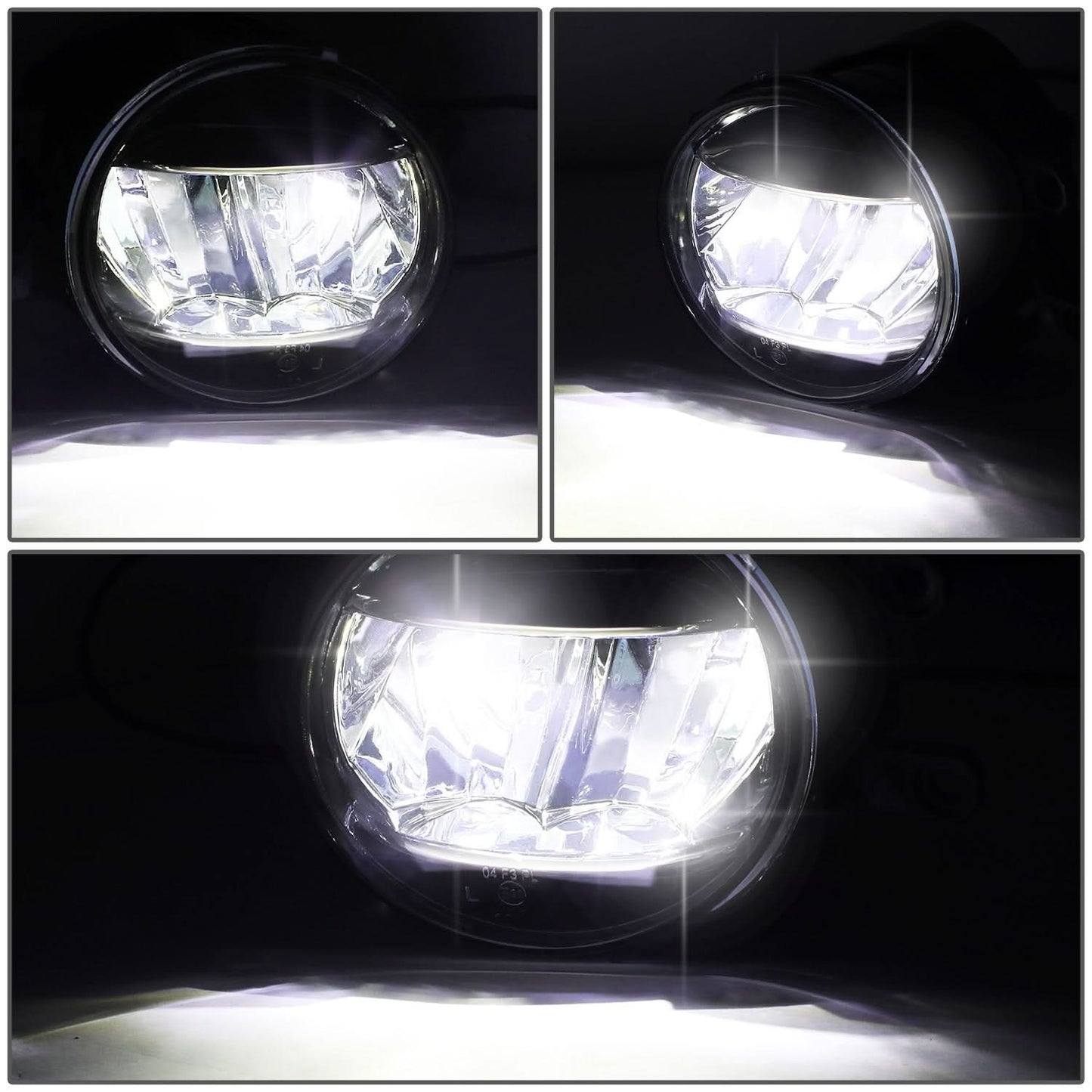 2020-2022 Toyota Highlander LED Fog Lights with Switch & Wiring