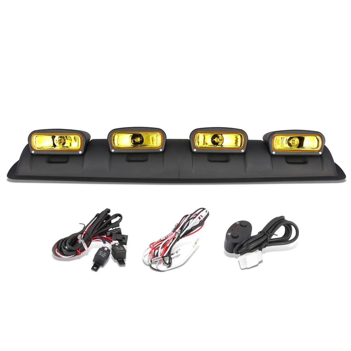 Universal 38" Roof Mounted Fog Lights with H3 Bulbs & Wiring