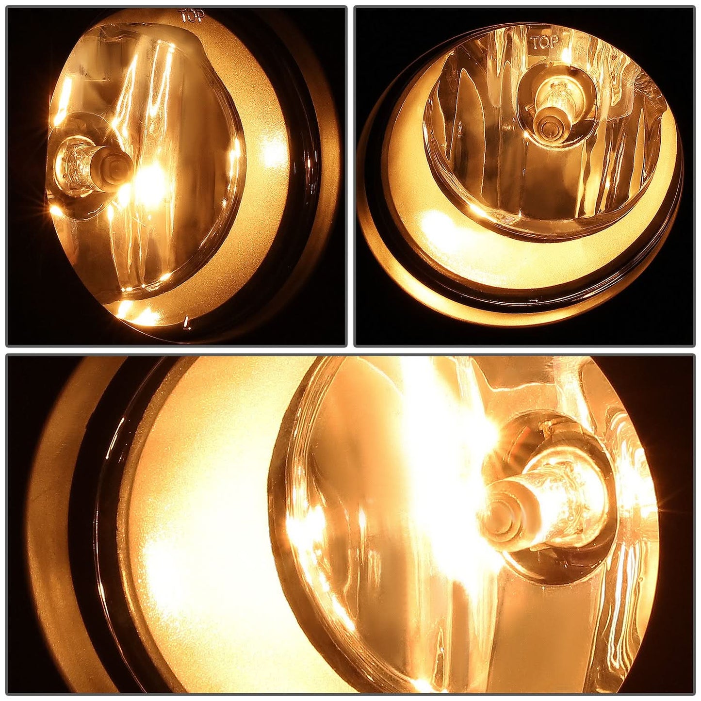 2014-2021 Toyota Tundra Smoked Fog Lights with Switch & Wiring