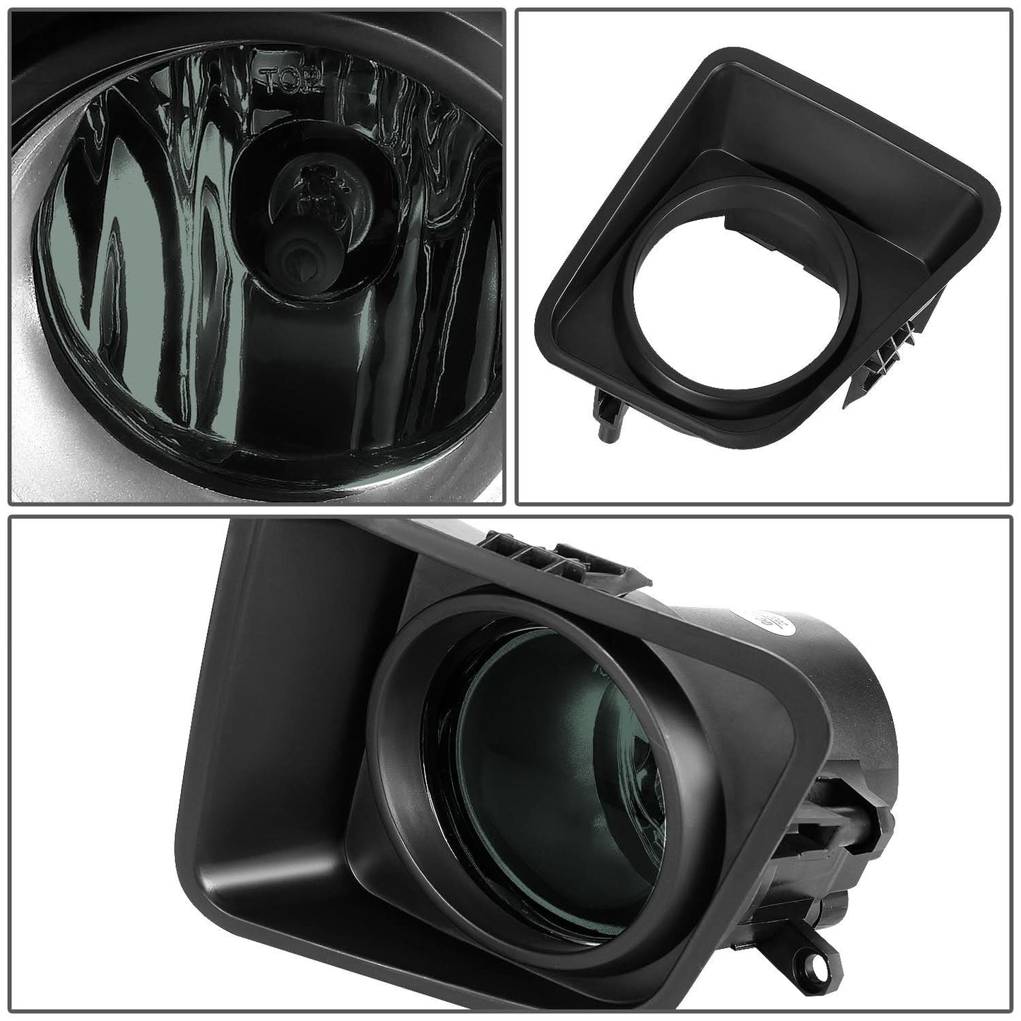 2014-2021 Toyota Tundra Smoked Fog Lights with Switch & Wiring