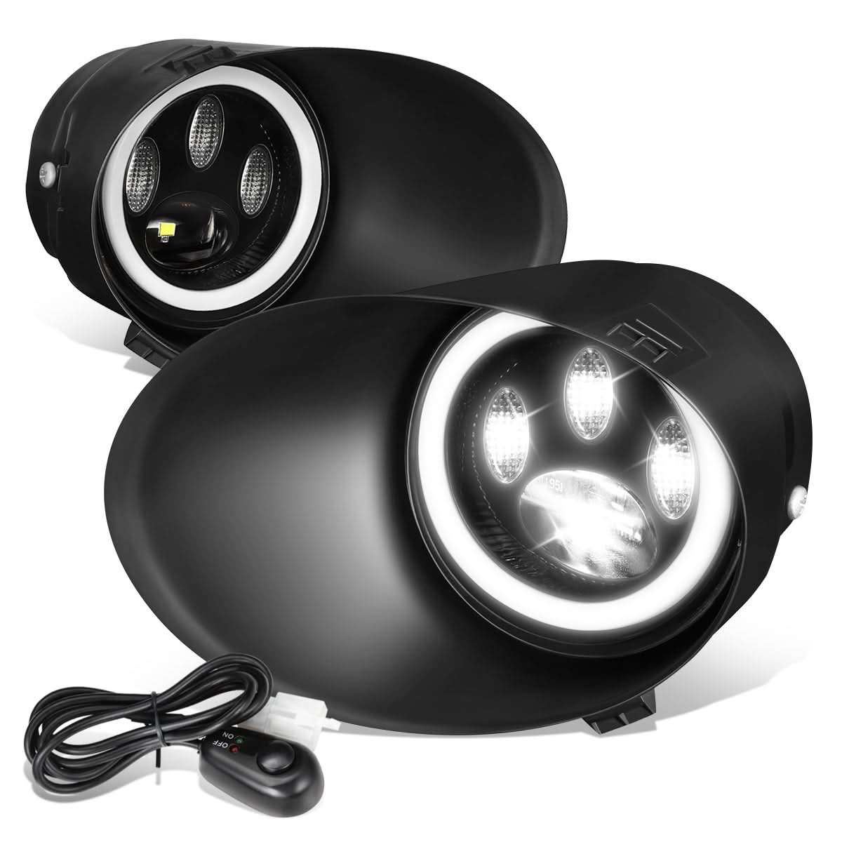 2007-2013 Toyota Tundra Full LED Clear Fog Lights