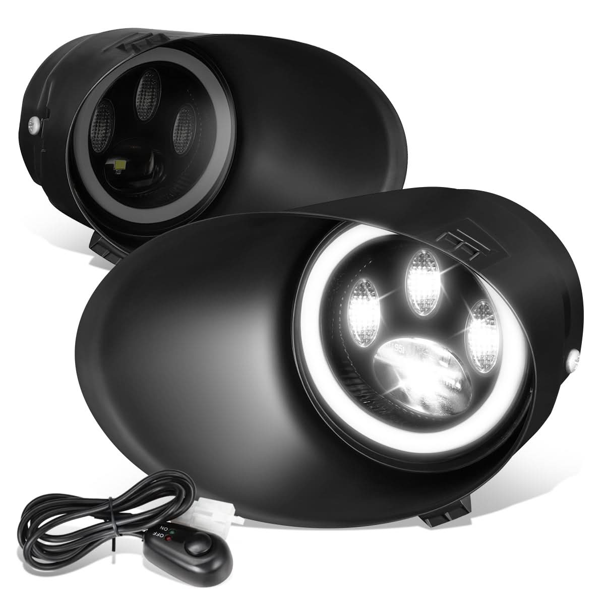 07-13 Toyota Tundra Full LED Smoked Fog Lights