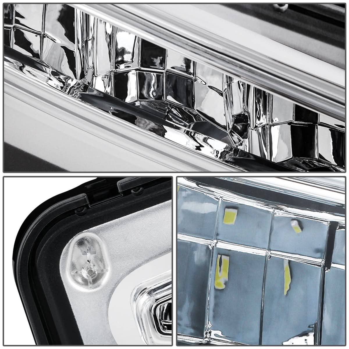 2016-2018 GMC Sierra 1500 Full LED Fog Lights - Clear