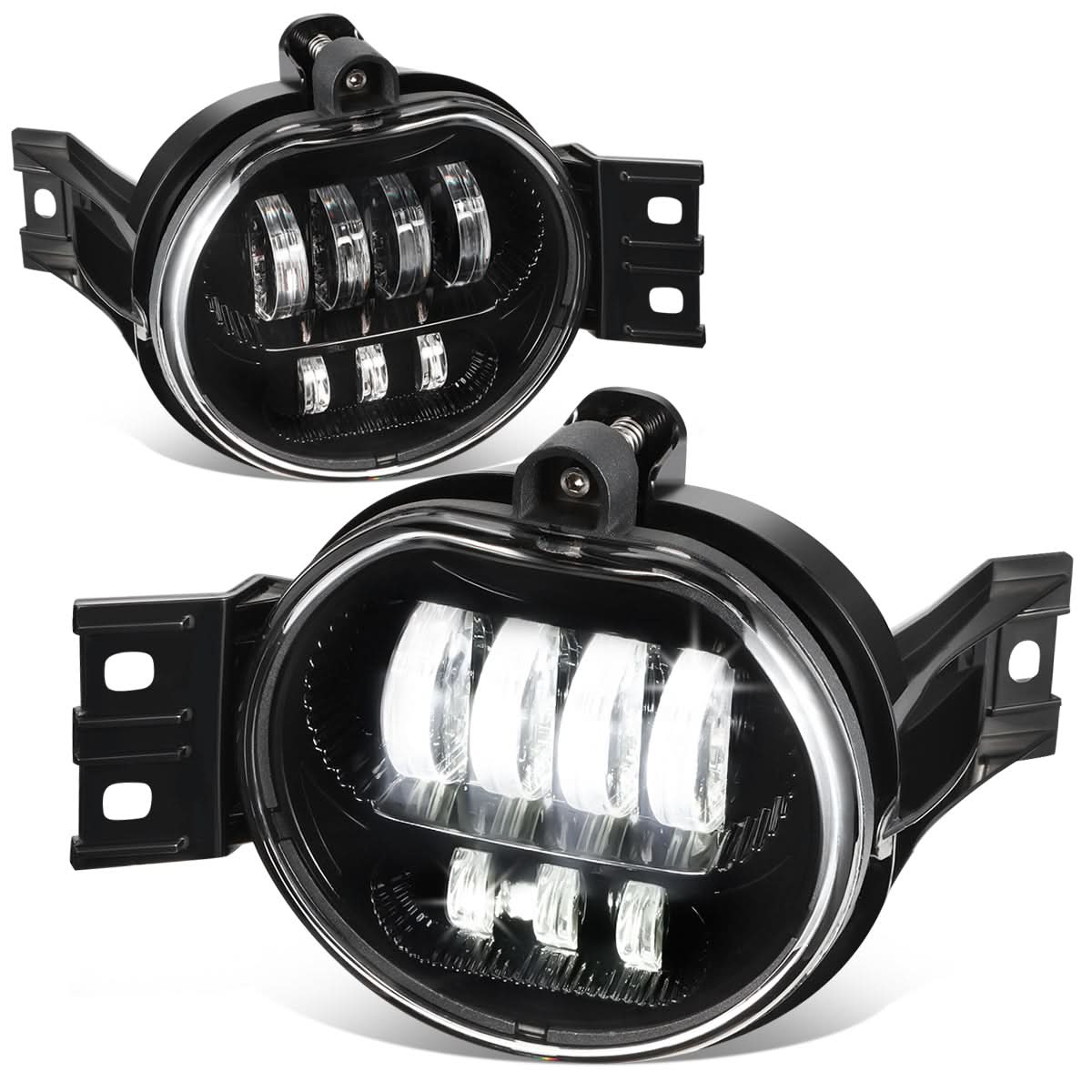 02-08 Dodge Ram 1500 / 03-09 Ram 2500 3500 Clear Fog Lights