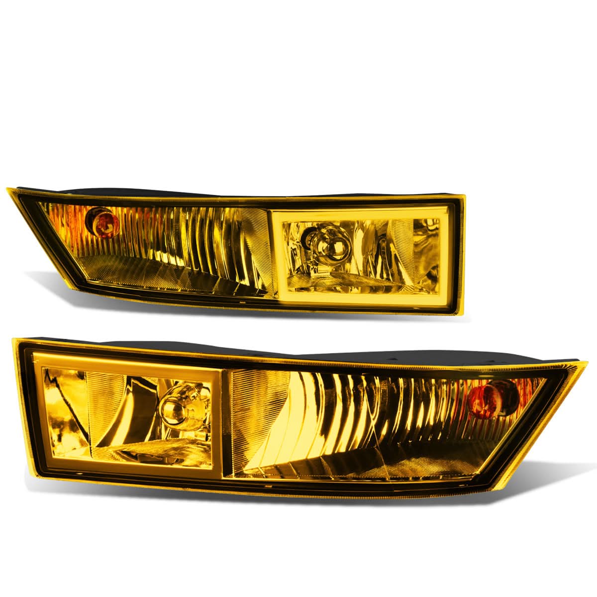 07-14 Cadillac Escalade Fog Lights with Switch and Bezel - H10 Amber