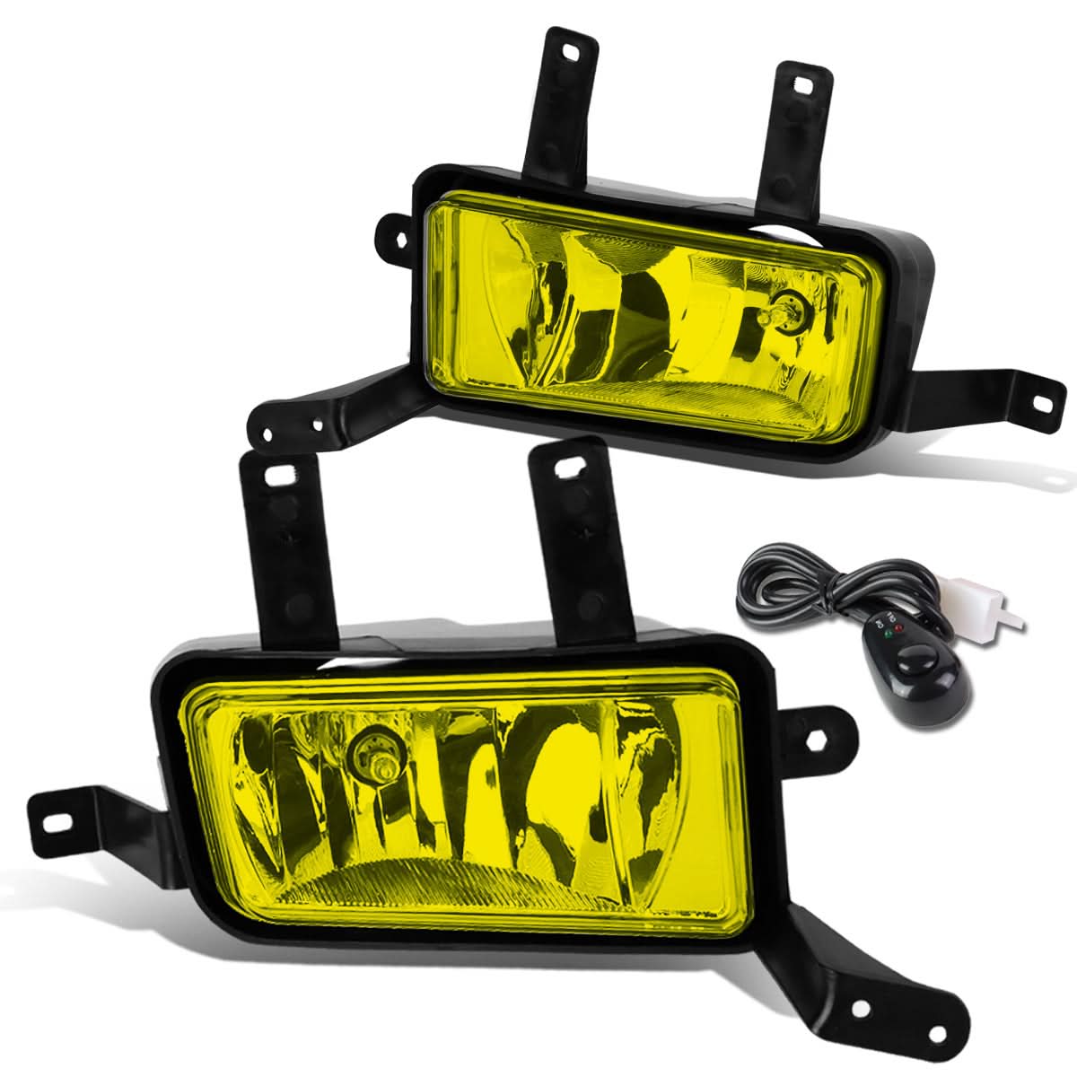 15-20 Chevy Tahoe Suburban GMC Yukon Fog Lights with Switch Amber