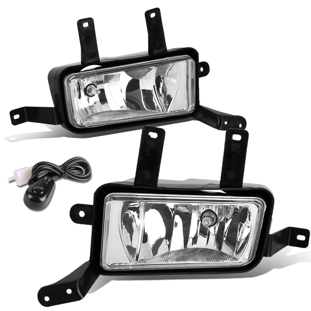 15-20 Chevy Tahoe Suburban GMC Yukon Fog Lights with Switch Chrome