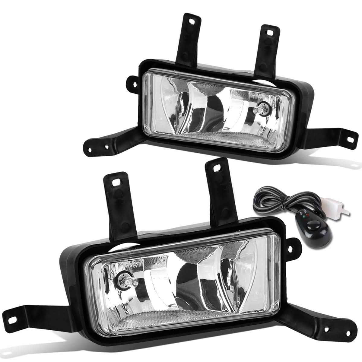 15-20 Chevy Tahoe Suburban GMC Yukon Fog Lights with Switch Chrome