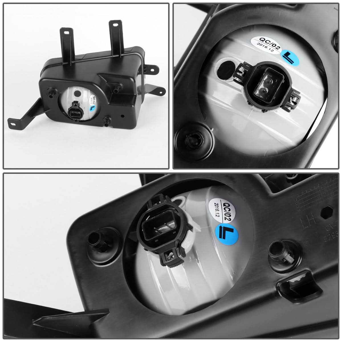 15-20 Chevy Tahoe Suburban GMC Yukon Fog Lights with Switch Chrome