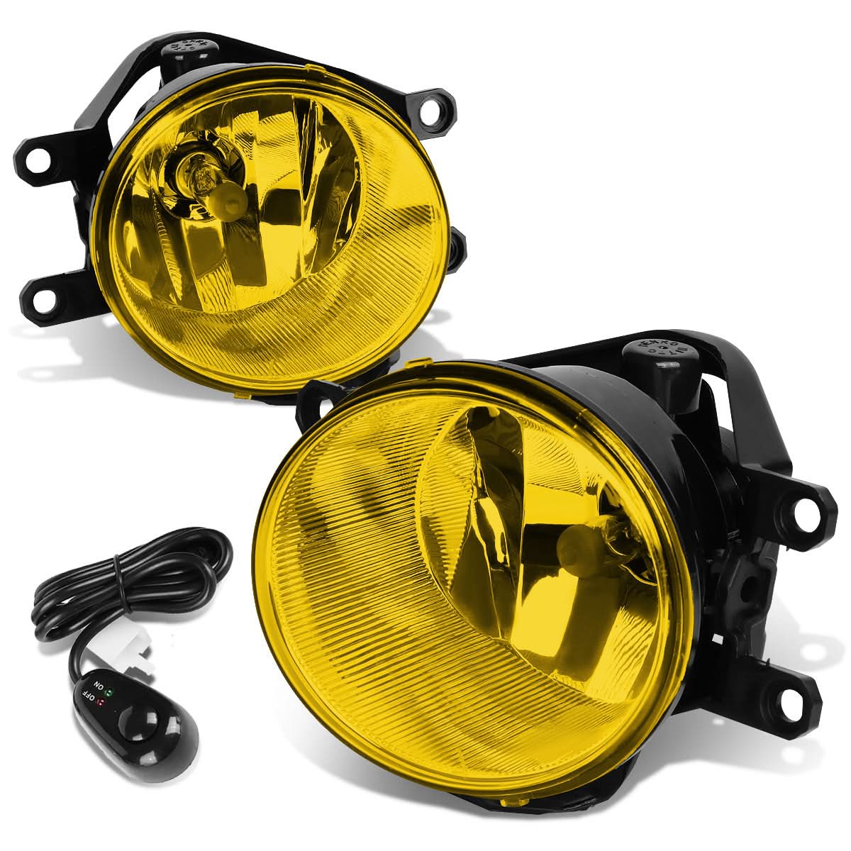 12-18 Toyota Multi-Model Fog Lights with Switch H16 Bulb Amber
