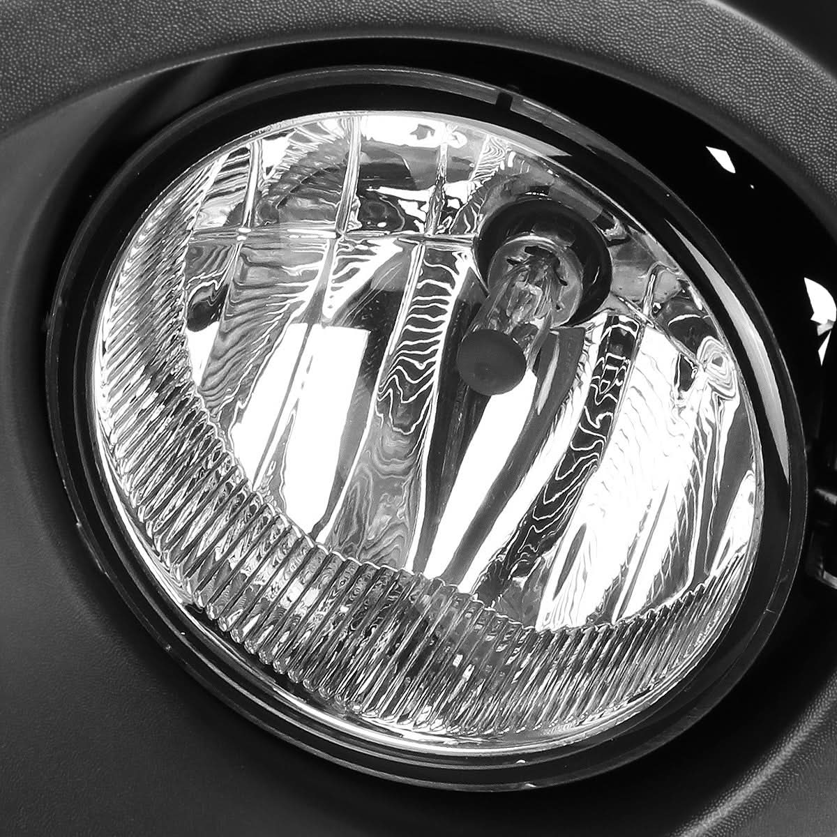 2009-2014 Ford F-150 Fog Lights with Switch and Bezel Chrome