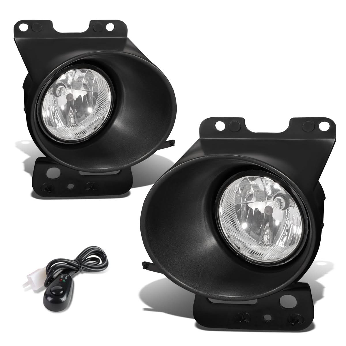 06-08 Ford F-150 / Lincoln Mark LT Fog Lights with Switch - Chrome