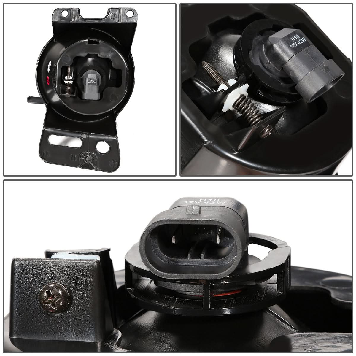06-08 Ford F-150 / Lincoln Mark LT Fog Lights with Switch - Smoke