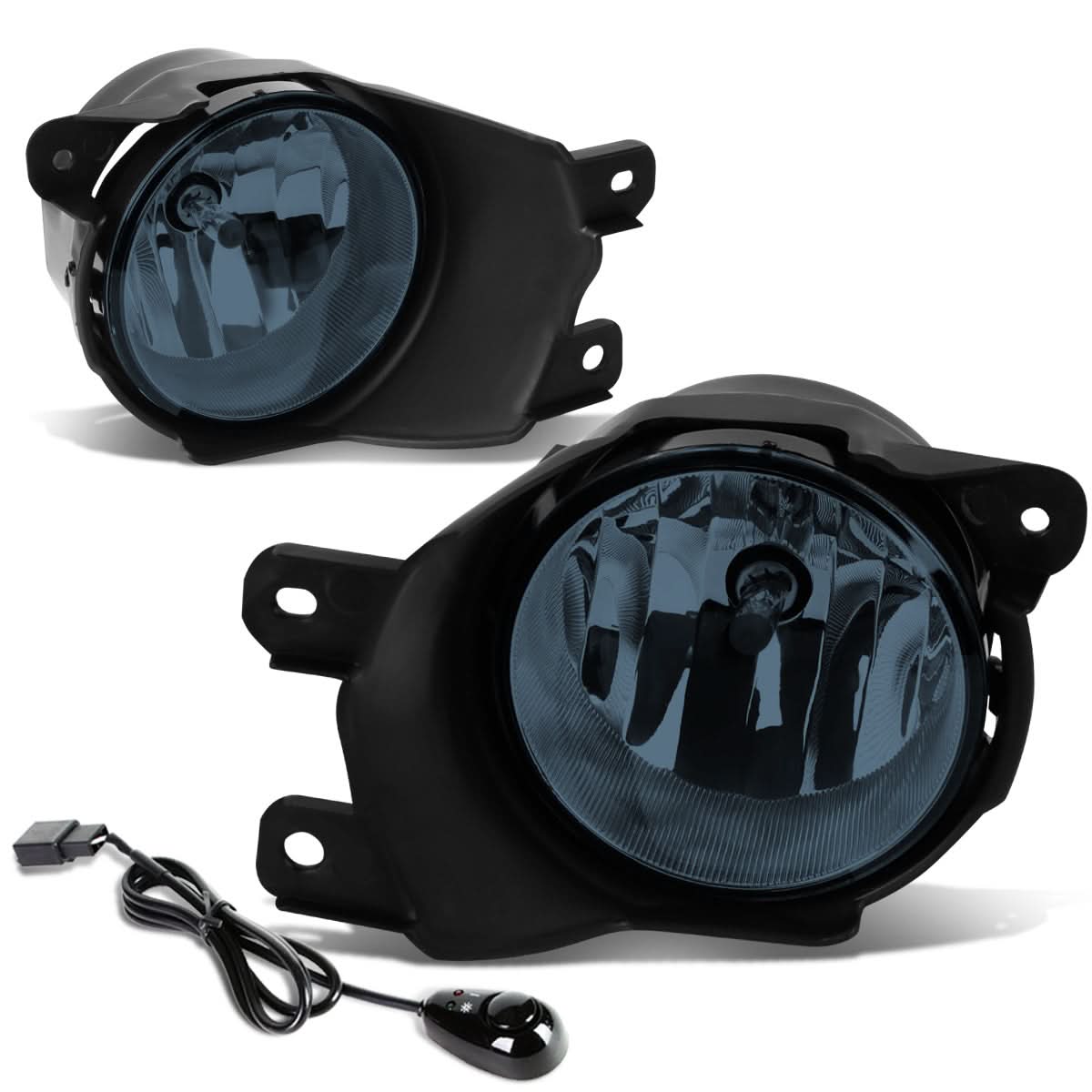 08-17 Toyota Sequoia Fog Lights with Switch H10 Bulb Smoke