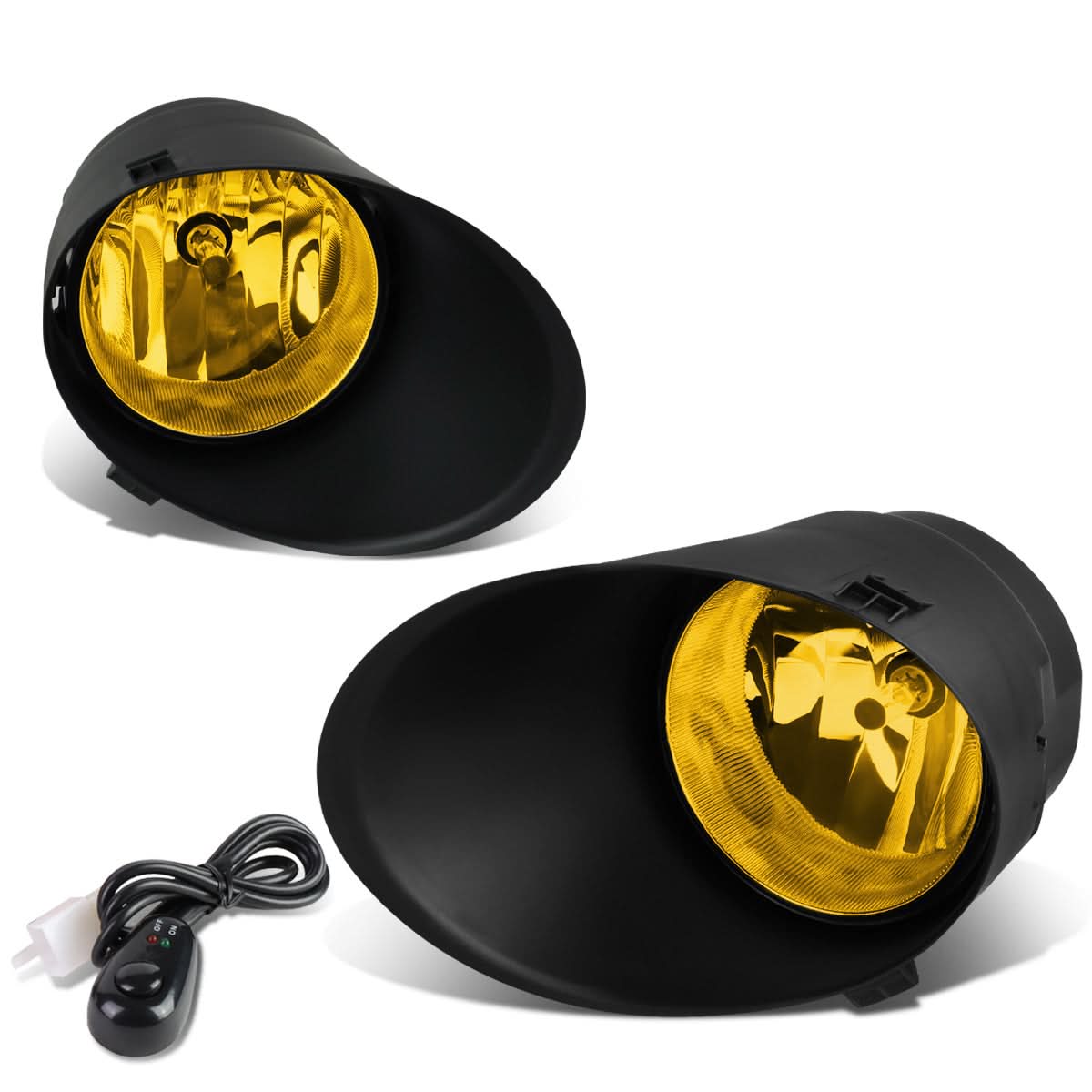 07-13 Toyota Tundra / 07-11 Sequoia Fog Lights with Switch H10 Amber