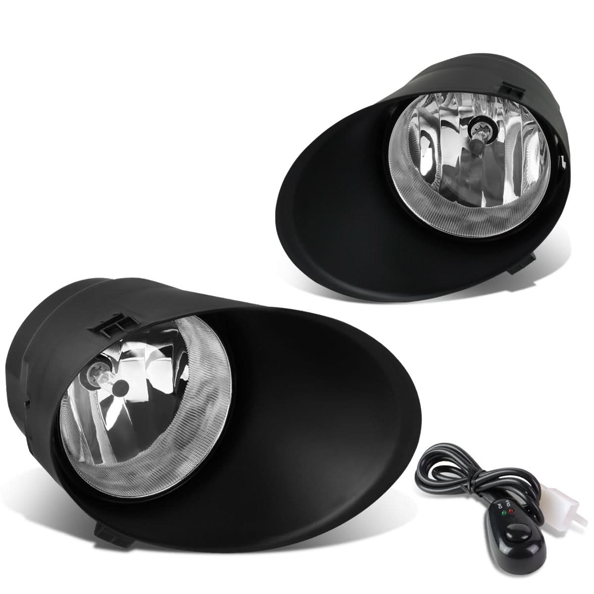 07-13 Toyota Tundra / 07-11 Sequoia Fog Lights with Switch Chrome