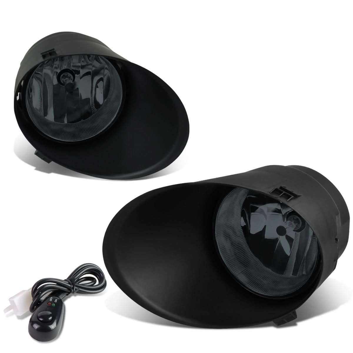 07-13 Toyota Tundra / 07-11 Sequoia Fog Lights with Switch - Smoke