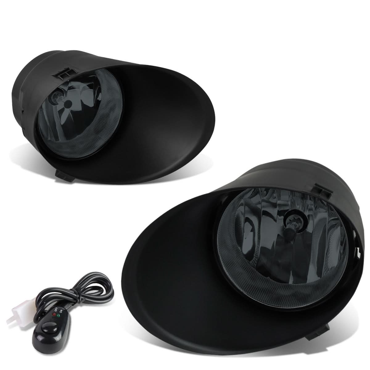 07-13 Toyota Tundra / 07-11 Sequoia Fog Lights with Switch - Smoke