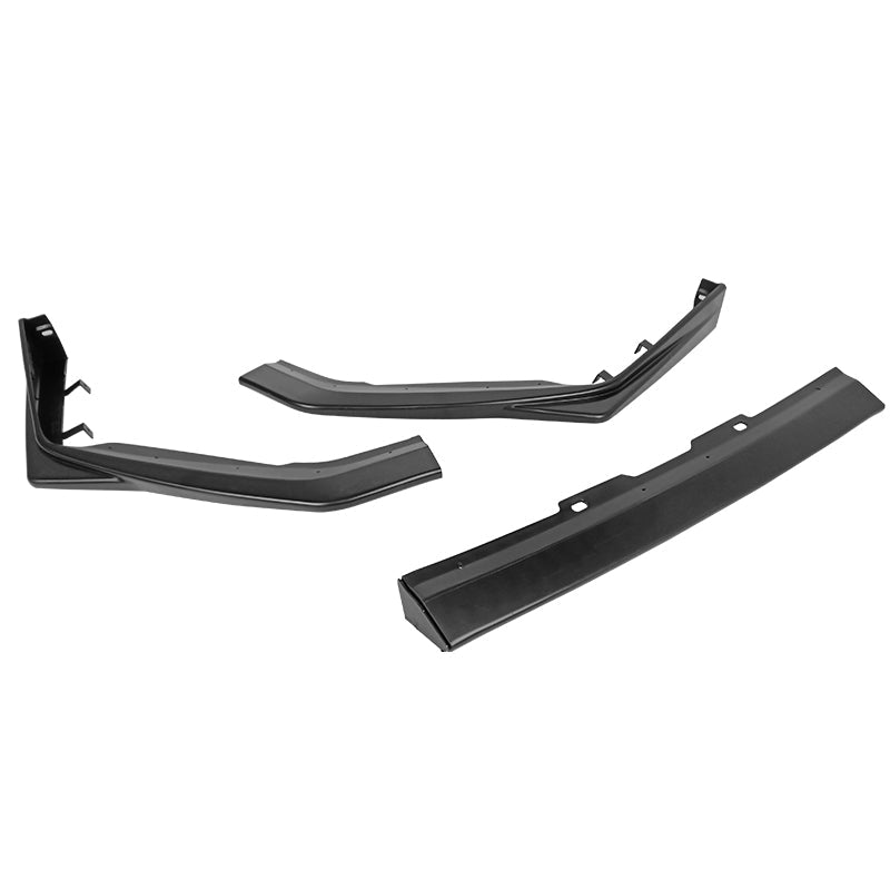 2018-2021 Subaru WRX STI Style Unpainted Front Bumper Lip ABS 3PCS