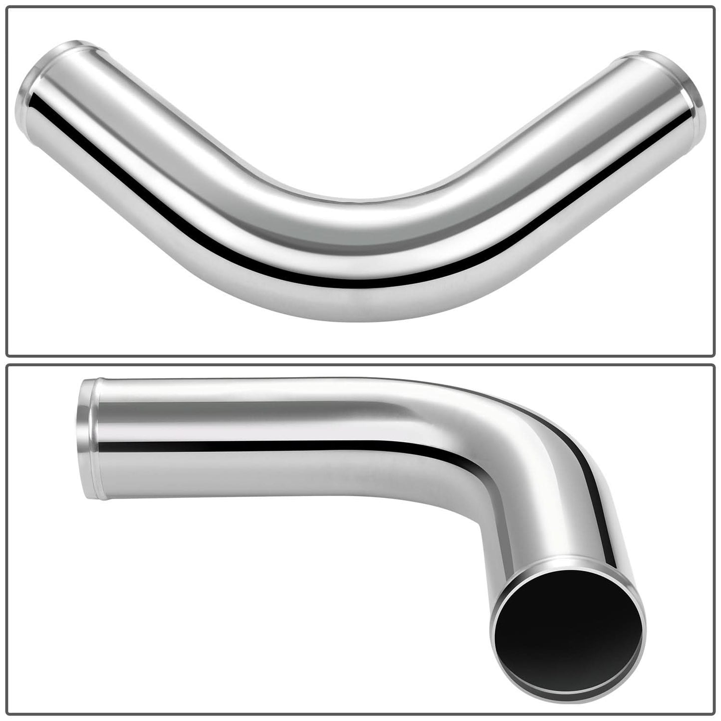 Universal 3.0" Aluminum Intercooler Piping Kit - 8 Piece Set