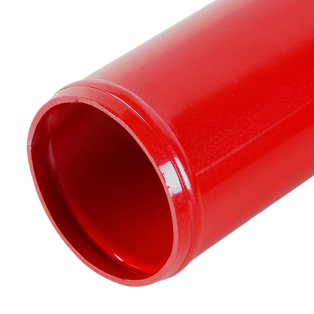 Universal 2.25" Aluminum Intercooler Piping Kit - 8PC Red 90D