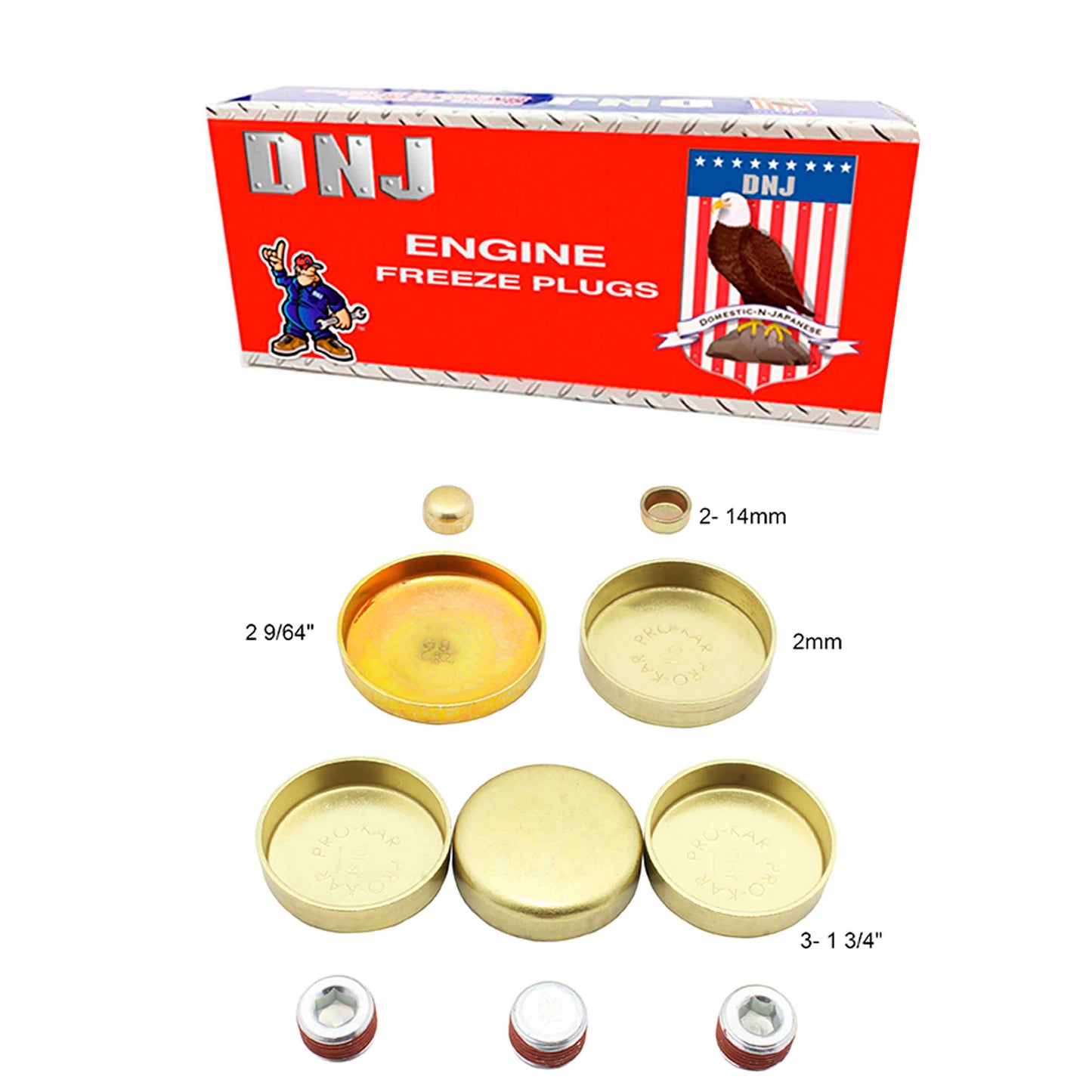 1997 Jeep Cherokee 2.5L Expansion Plug
