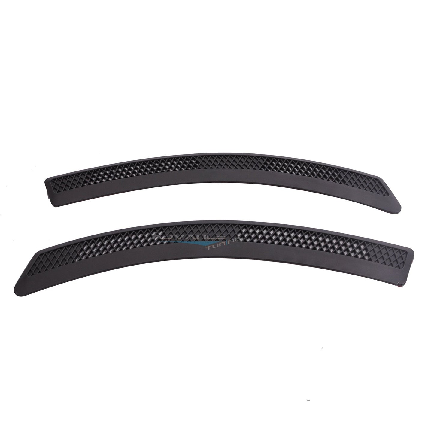 17" x 2" Universal Matte Black Side Vent Diffuser Polypropylene Add On
