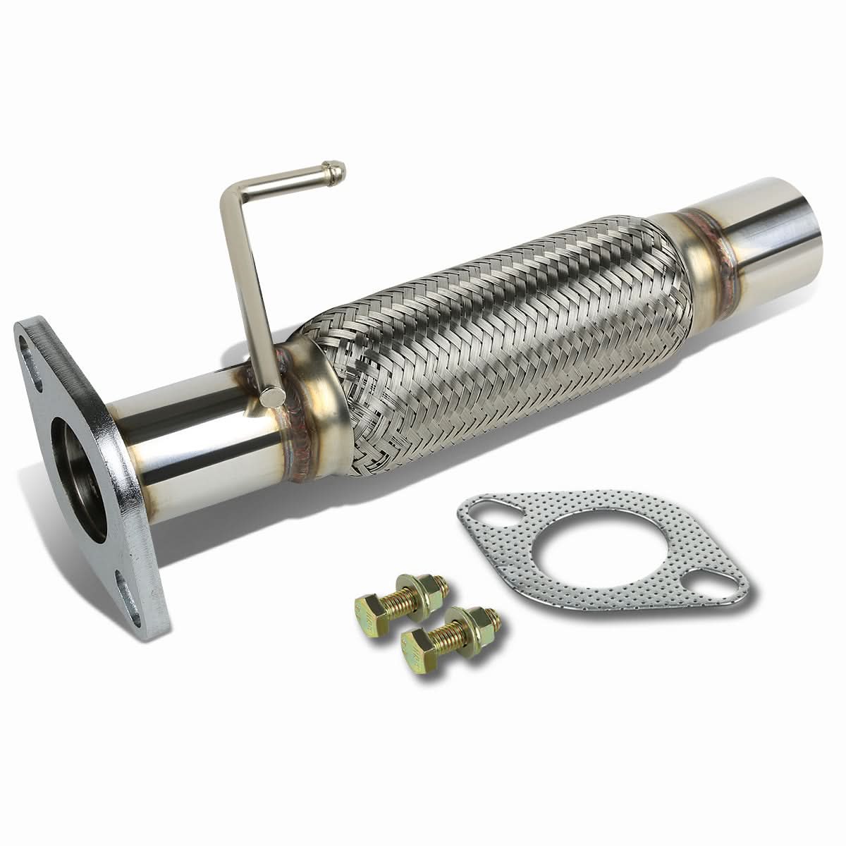 2.00" Flex Pipe 13" Length 2-Bolt Flange Ford Mazda Mercury