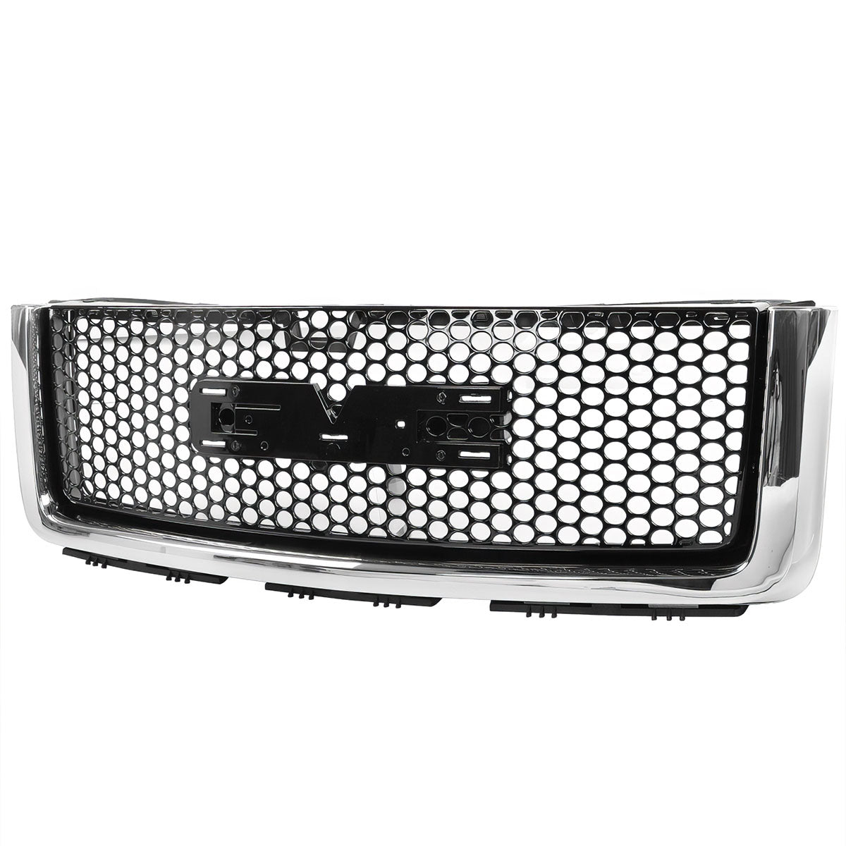 2007-2013 GMC Sierra 1500 Car Front Grille Upper Hood  Guards ABS